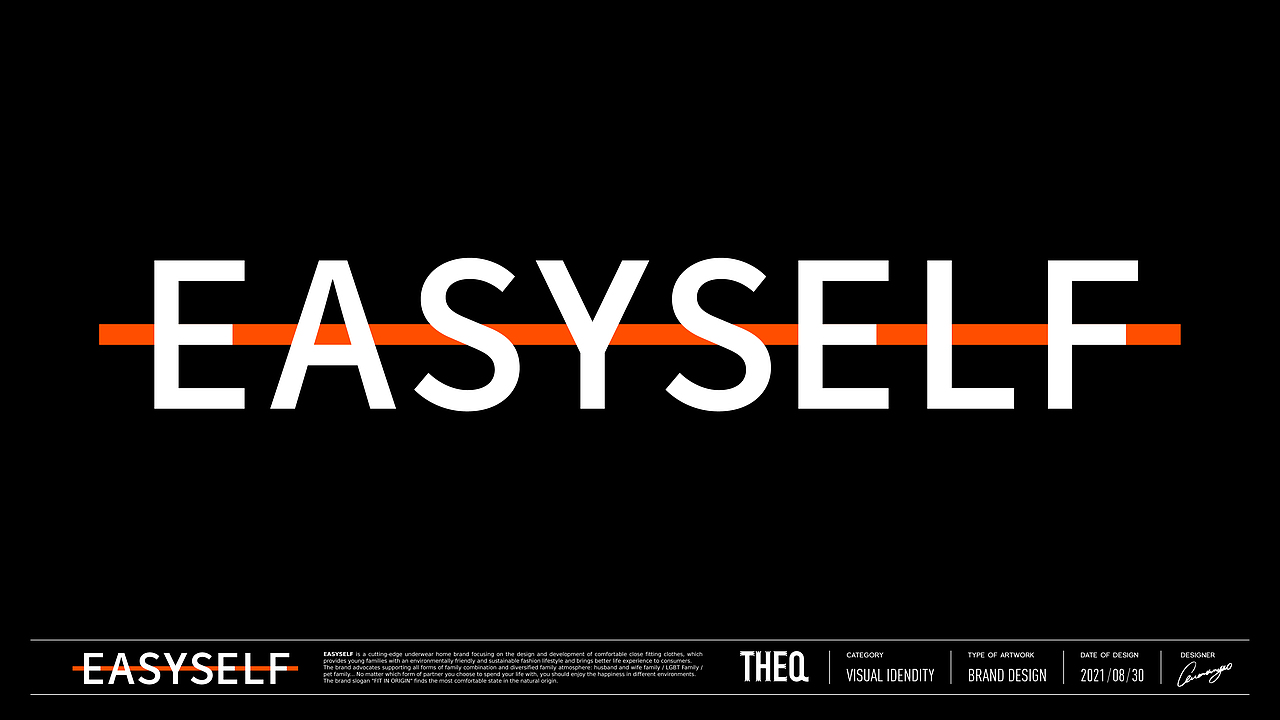 EASYSELF自致 Brand design(图ZMjg3NzQ1MTYw) - 品牌 - 站酷设计师THEQ缔蔻品牌设计原创素材 - 站酷ZCOOL