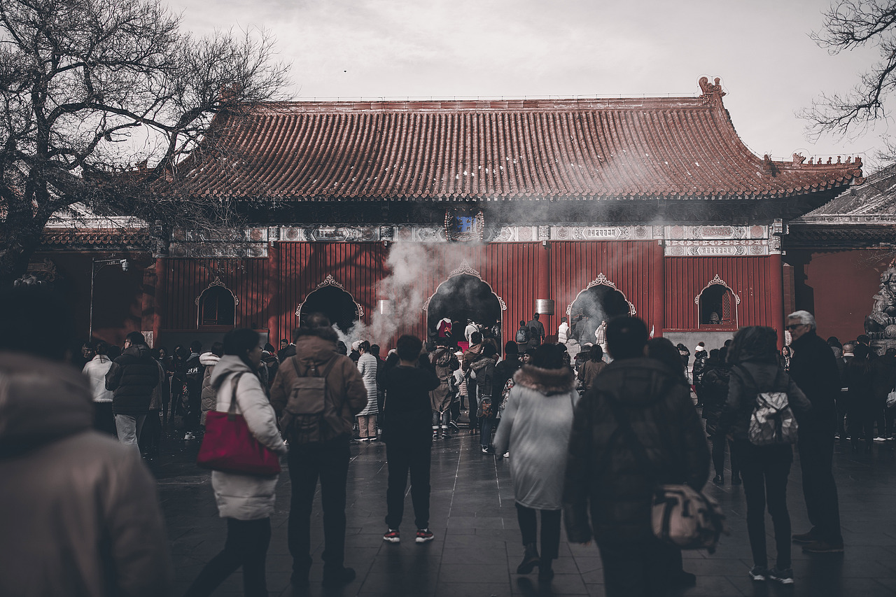 雍和宫---2019初雪