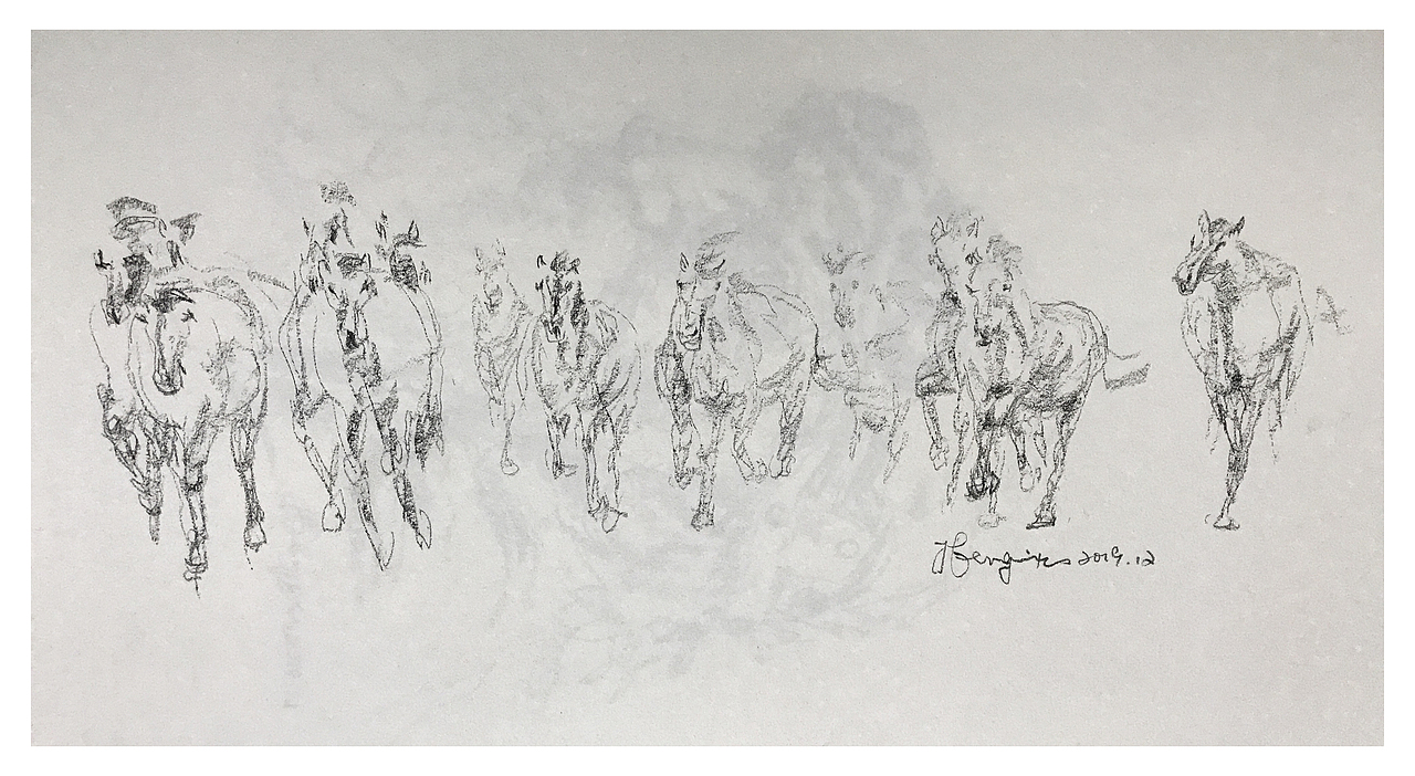 一组速写--人物