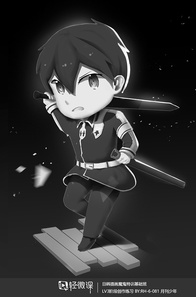 轻微课魔鬼插画特训班效果如何?看学生60天学习成果!