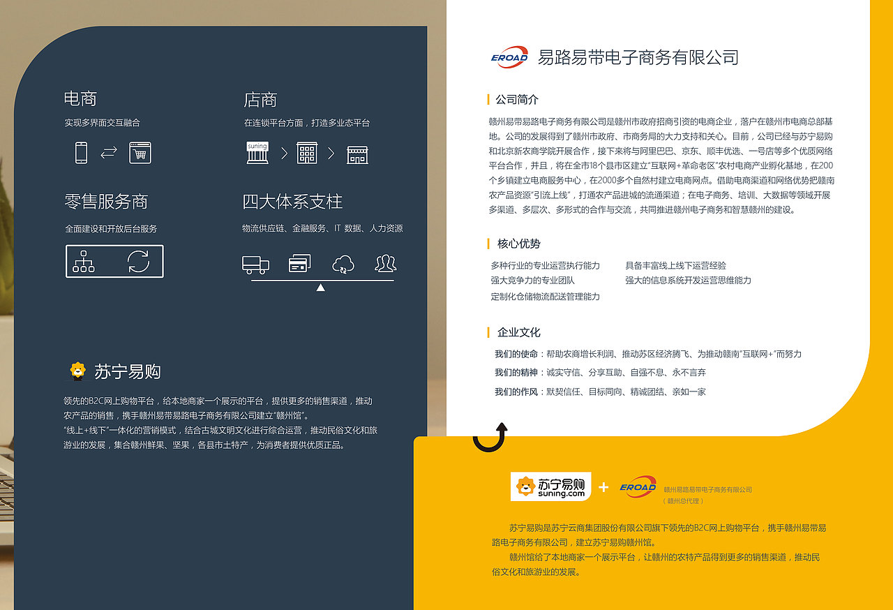 苏宁易购代理商招商画册（图ZMzczMjk1OTY=） - 宣传物料 - 站酷设计师穿匡威的兔子原创素材 - 站酷ZCOOL