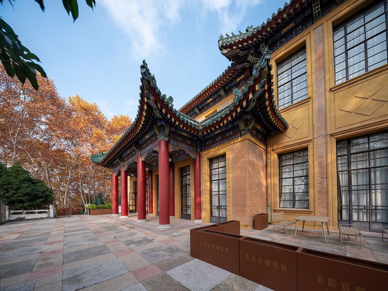 东郊风景区美龄宫（图ZMzI0MDEzMTM2） - 环境/建筑摄影 - 站酷设计师南京城市风光建筑原创素材 - 站酷ZCOOL