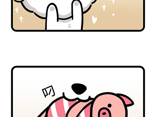 奈娃家族四格漫画（二）