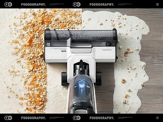 家清电器摄影 | 米多智能洗地机 ✖ foodography