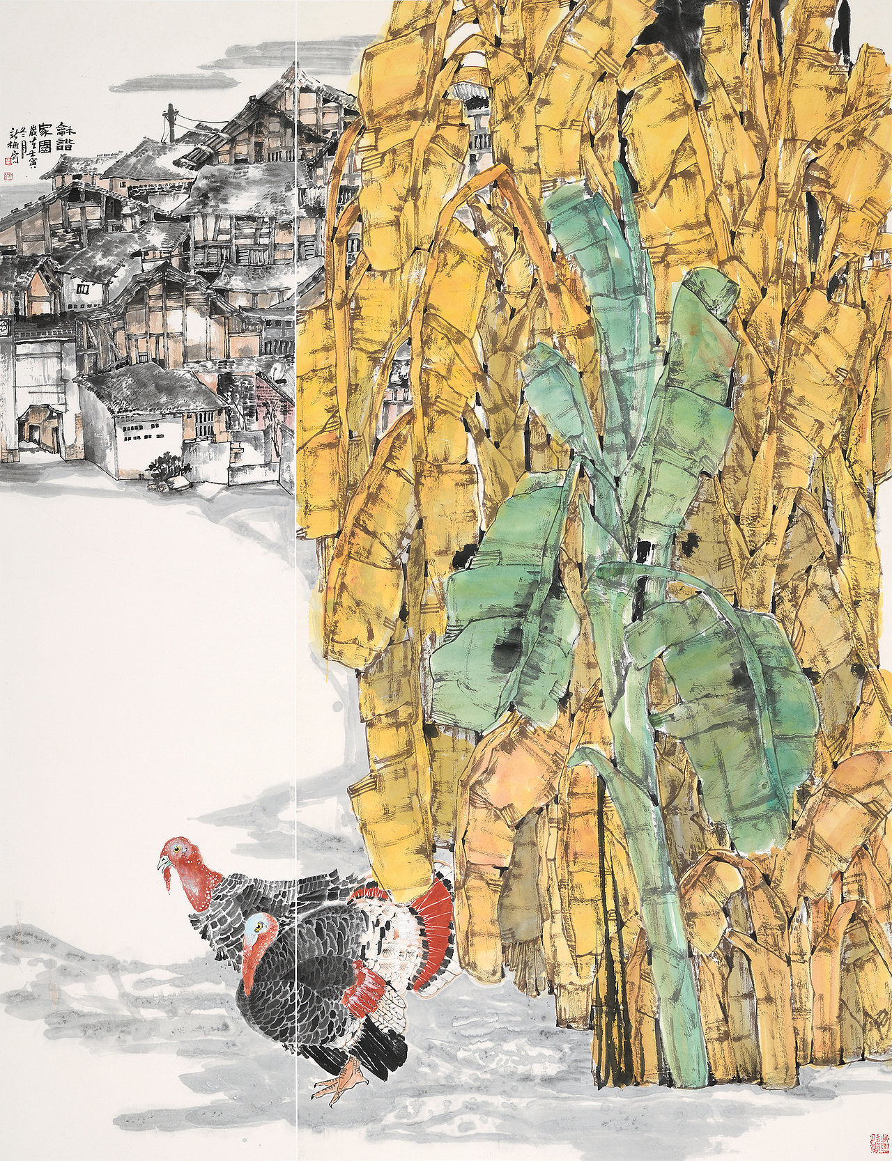 画家马新梅，画之气韵，乃为心感，但其生出，确由笔墨（图ZMzI3MTE2ODgw） - 绘画 - 站酷设计师书画经纪人原创素材 - 站酷ZCOOL