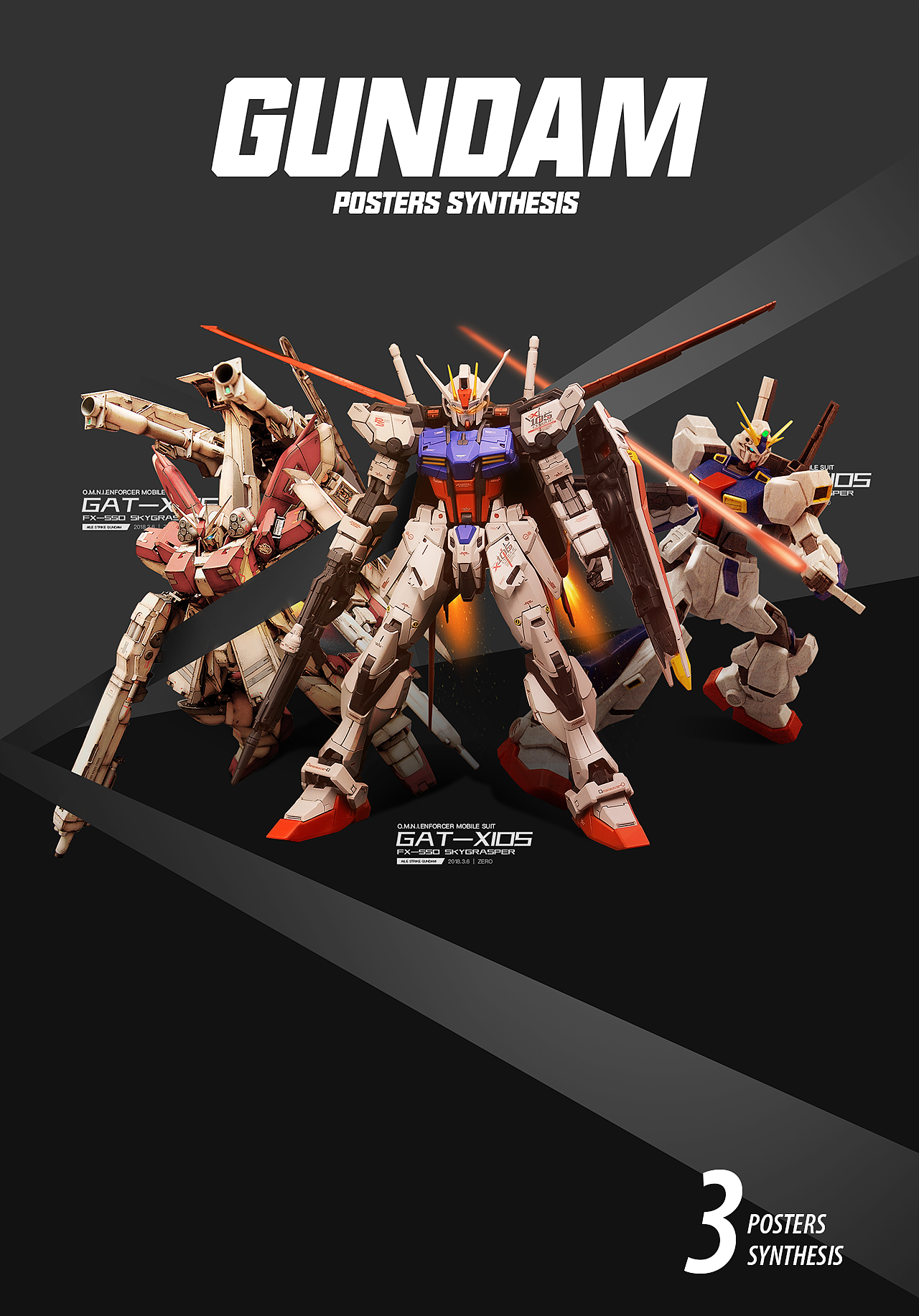 高达海报合成-不定期更新（图ZMTY3MDQ5MDQw） - 海报 - 站酷设计师0_Design原创素材 - 站酷ZCOOL