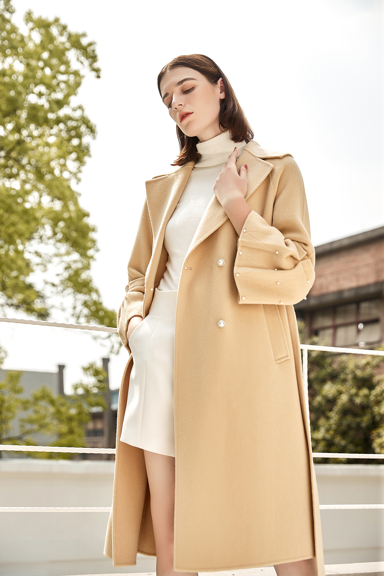 大衣的时髦穿搭~秋天没有大衣=白过了