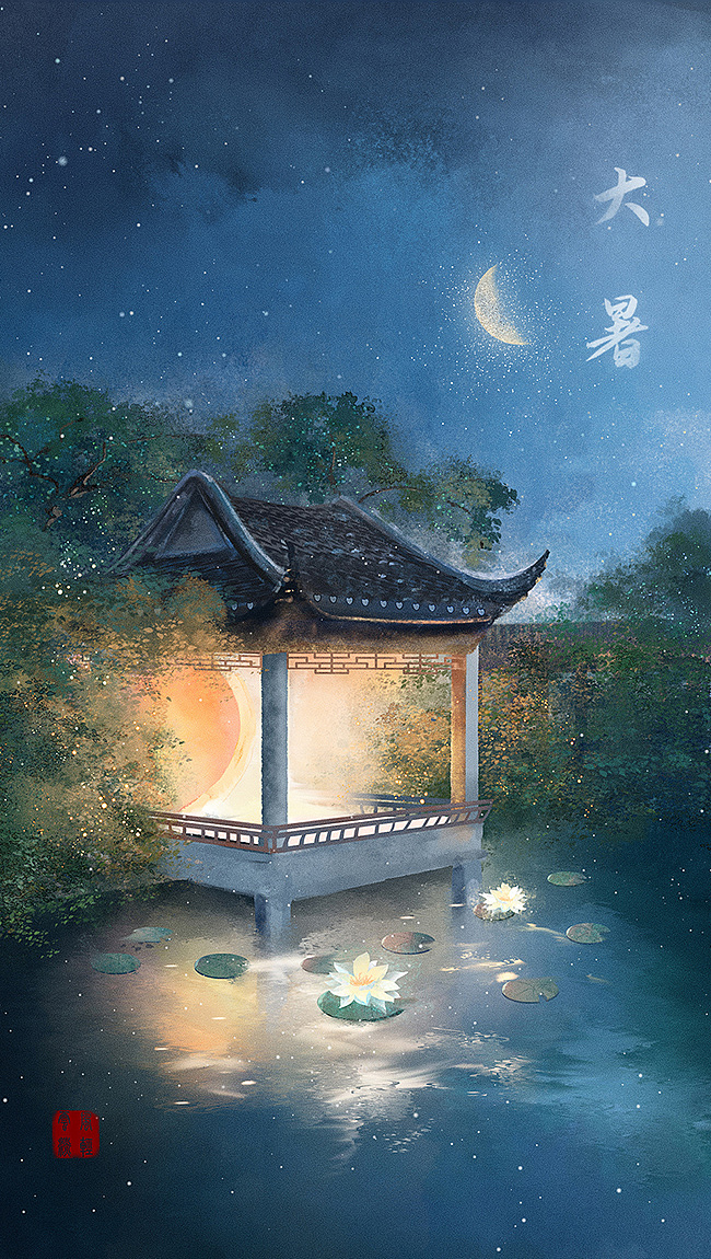 二十四节气合集（图ZMjg5ODMwMTY0） - 创作习作 - 站酷设计师画画的云淡风轻原创素材 - 站酷ZCOOL