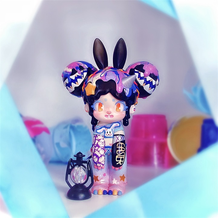 饕餮少女复活节涂装大赛合集（图ZMjc1NTUzNDcy） - 玩具 - 站酷设计师萌达布MoeDouble原创素材 - 站酷ZCOOL