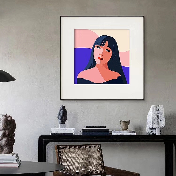 INS风画像（图ZMjA0NjA4NTAw） - 艺术插画 - 站酷设计师贰米有点二原创素材 - 站酷ZCOOL