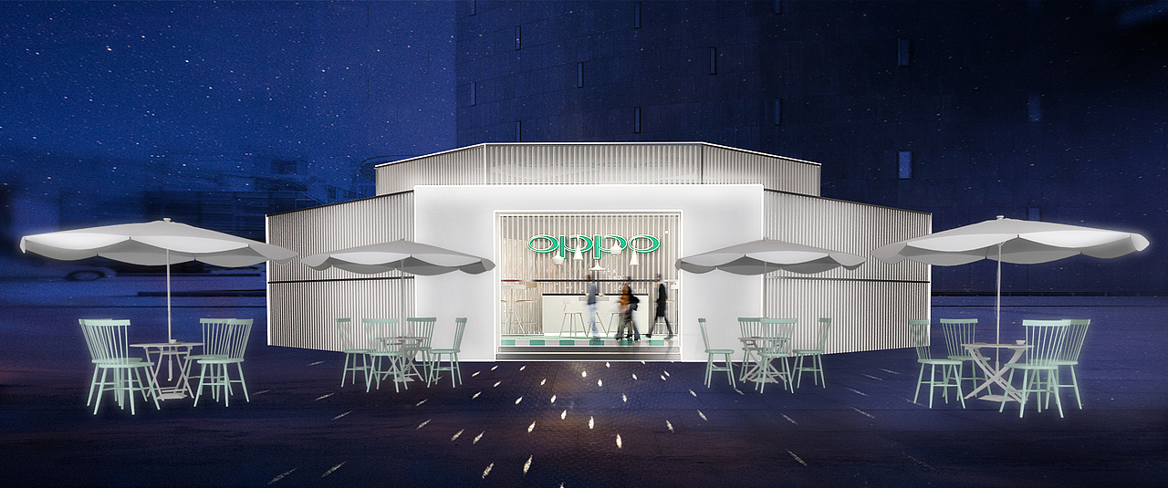 OPPO R11 POP-UP STORE（图ZMTQ4Njc5MjYw） - 展陈设计 - 站酷设计师Brucelllf原创素材 - 站酷ZCOOL