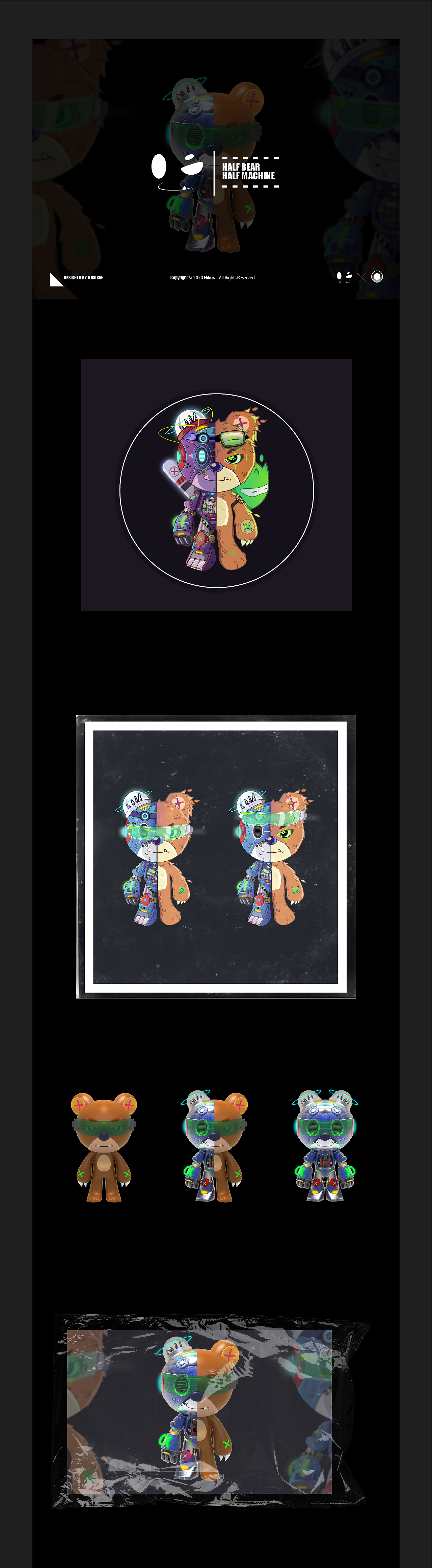 half bear half mechanical / 半熊半机械