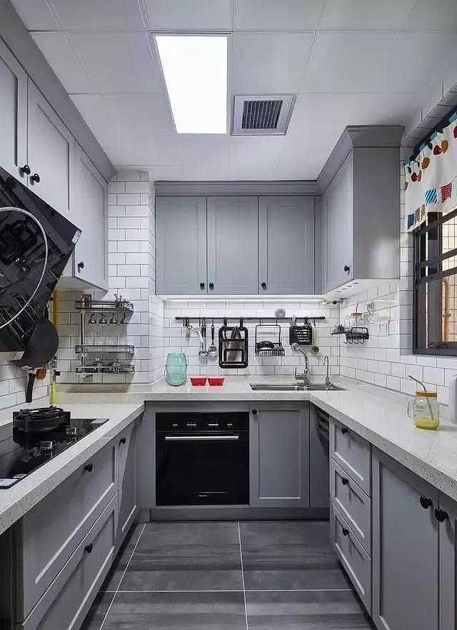 色彩搭配不错,厨房实用 老婆愿意天天下厨