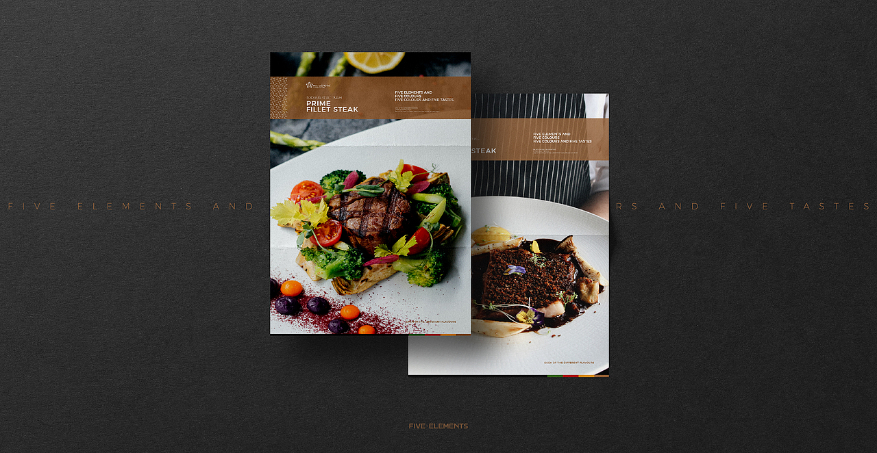 Five Elements × NisVolk 吾行牛排馆 全新品牌全案（图ZMjkwMzg5NTIw） - 品牌 - 站酷设计师NisVolk尼斯沃克原创素材 - 站酷ZCOOL