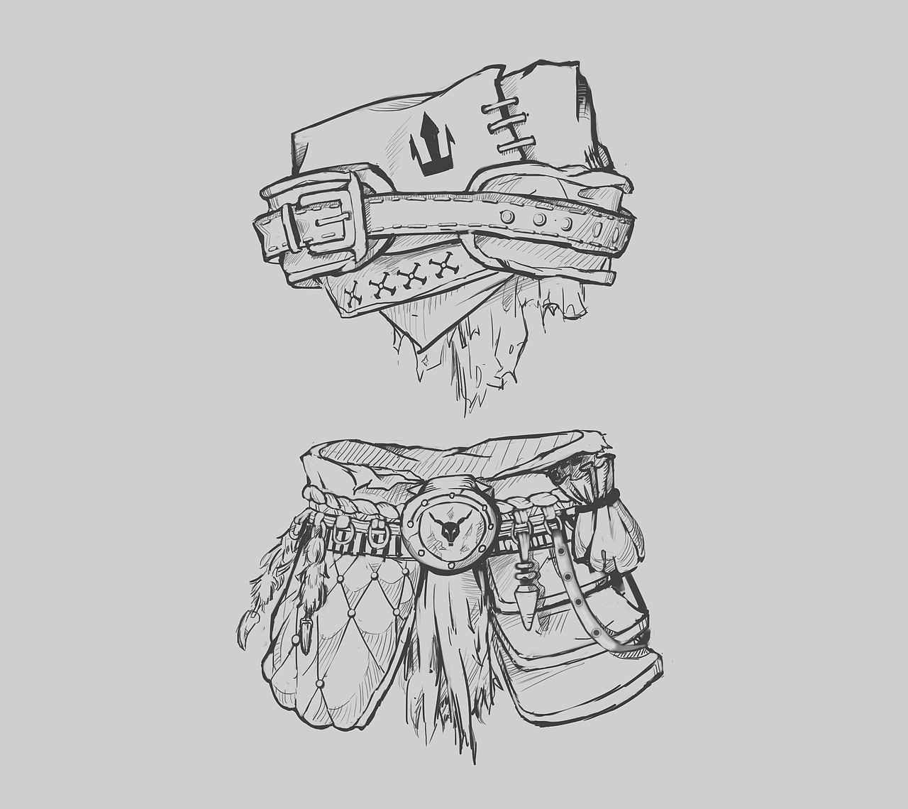 这段时间断断续续的一些人设练习（图ZOTM5MDAyNjg=） - 创作习作 - 站酷设计师小百货小分队原创素材 - 站酷ZCOOL