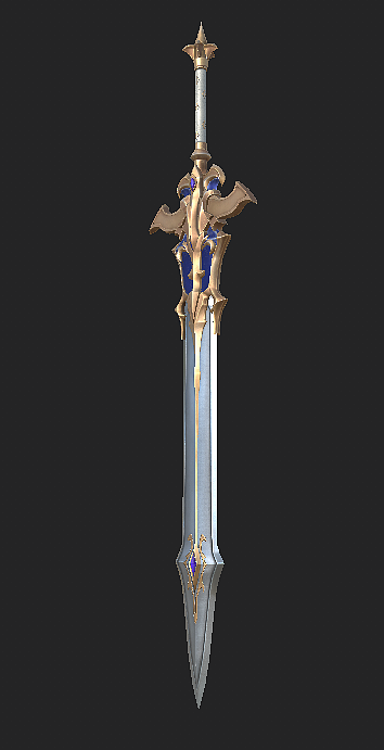 次时代骑士剑制作