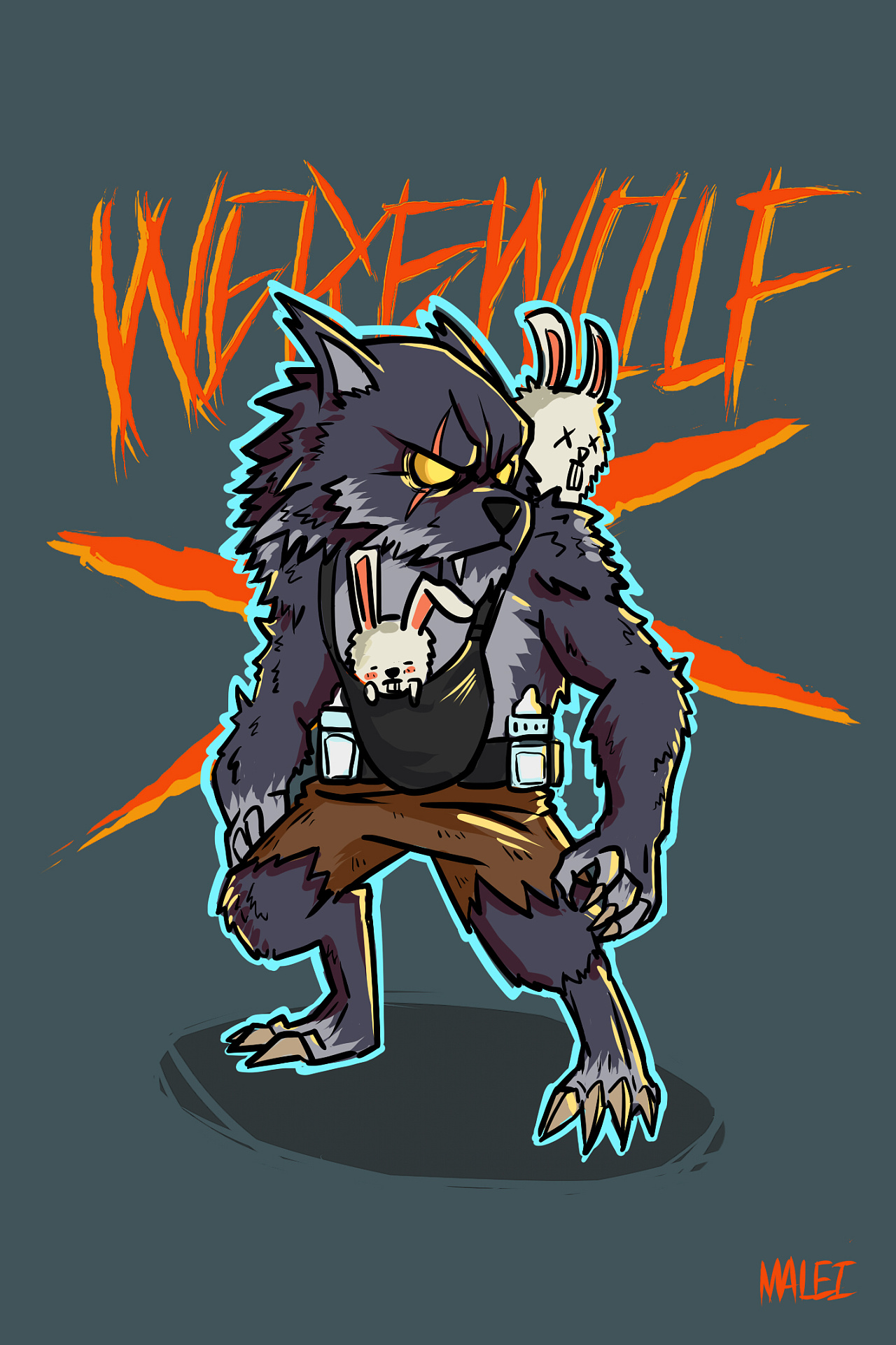 一组q版怪物|插画|创作习作|凉茶ml - 原创作品 - 站酷 (zcool)