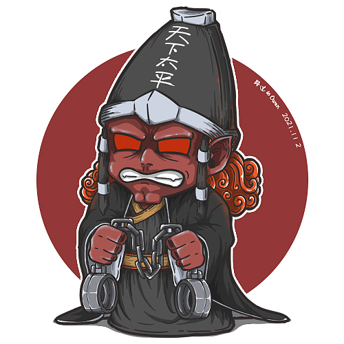 黑白无常|动漫|单幅漫画|路过的owen_原创作品-站酷(zcool)