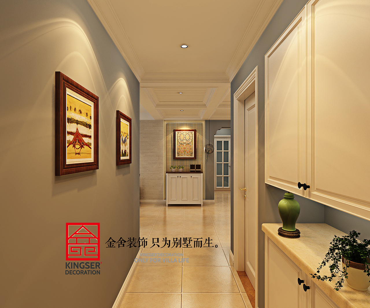 金舍装饰-保利花园122平米装修效果图-简美风格-三居室装修（图ZNjAwNDYyNDA=） - 家装设计 - 站酷设计师金舍首席设计杨卓原创素材 - 站酷ZCOOL