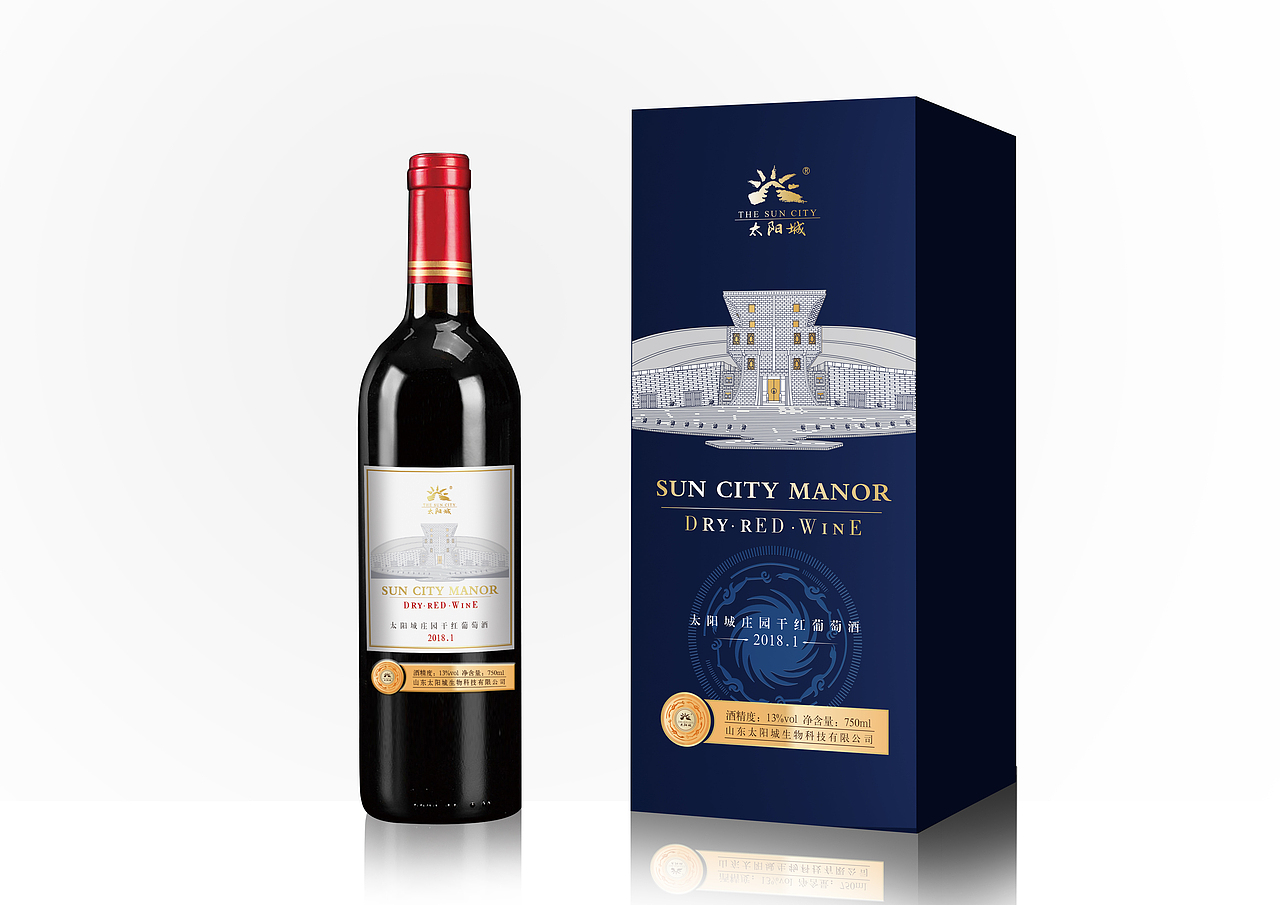 太阳城庄园干红葡萄酒