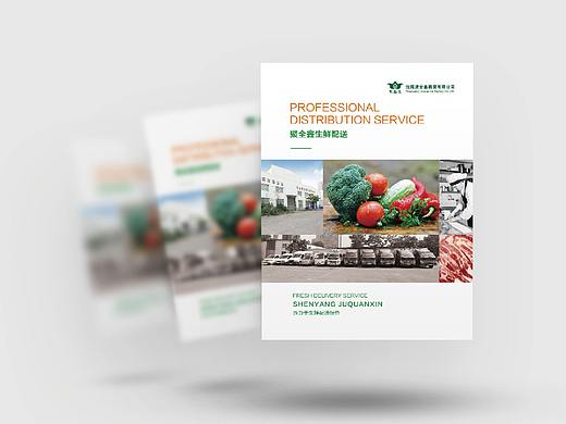 生鲜配送画册