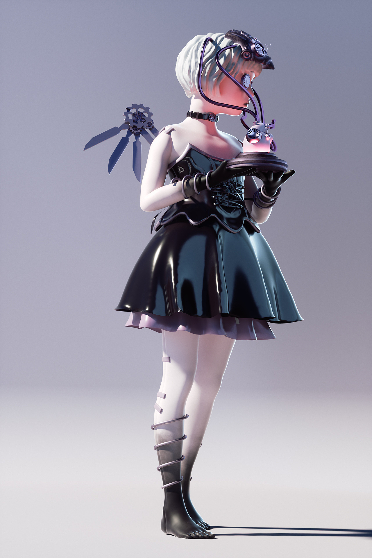 呜呜呜《朋克女孩》（图ZMjY3NzY3NjQ4） - 人物/生物 - 站酷设计师智桃桃桃桃原创素材 - 站酷ZCOOL