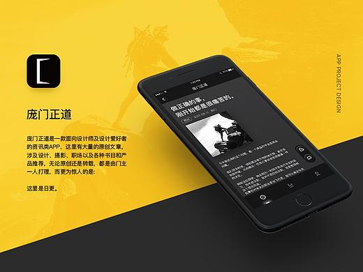 庞门正道概念App