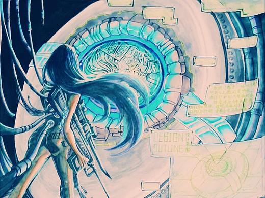 马克笔插画