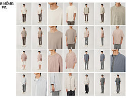 几个月前为单农拍摄了一组lookbook