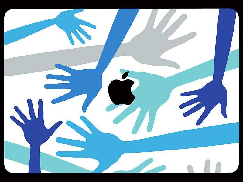 伸出你热情的手