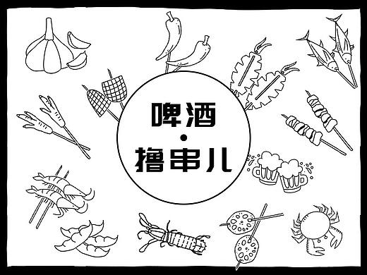 烤肉來(lái)了（個(gè)人主頁(yè)-ZMzYzODI3NDQ=） - 網(wǎng)絡(luò)表情 - 站酷設(shè)計(jì)師秋楓飛舞原創(chuàng)素材 - 站酷ZCOOL