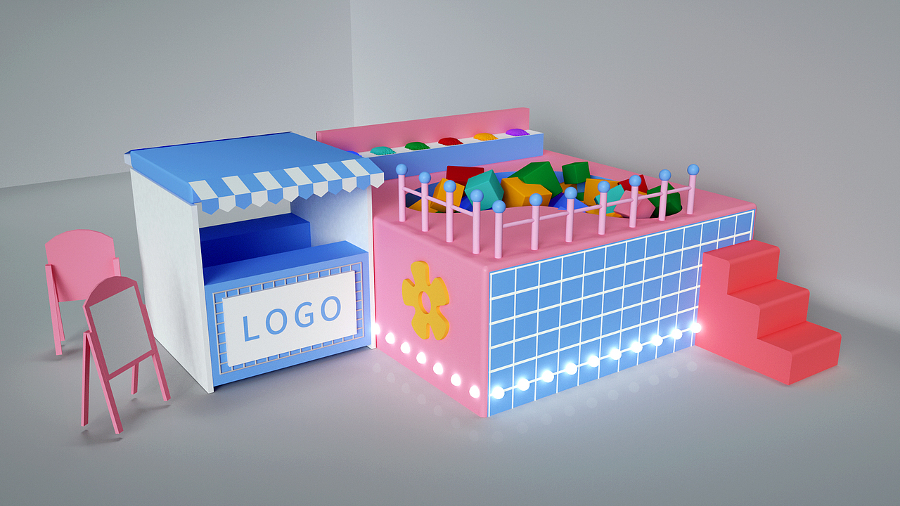 品牌网红打卡点提案（集儿童区、品牌区、国潮拍照点）（图ZMTg1NTUxNTc2） - 展陈设计 - 站酷设计师偷影子的猫ZY原创素材 - 站酷ZCOOL