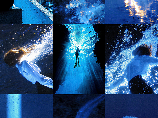 超级治愈的蓝色