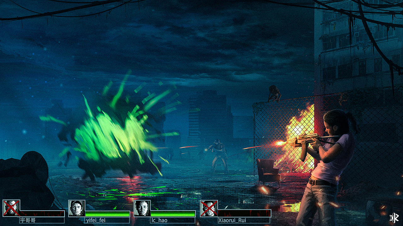 求生之路2同人作品|插画|创作习作|xiaorui_rui - 原创作品 - 站酷 (z