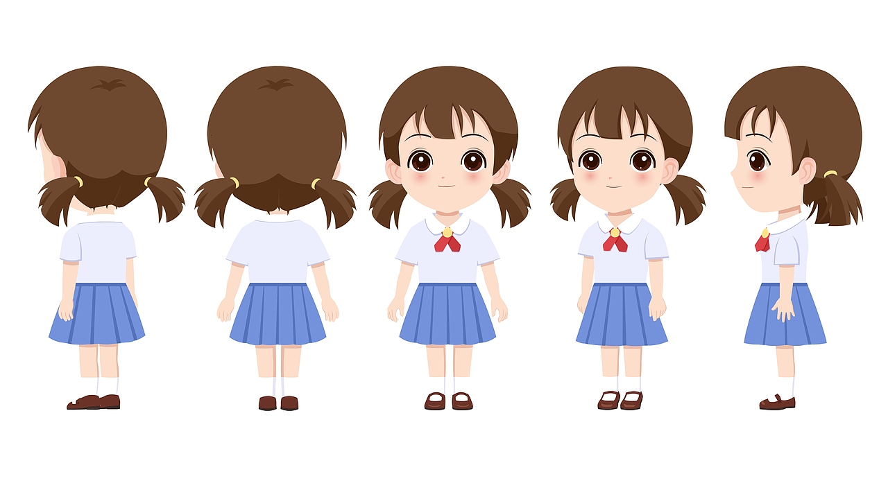 ip形象人物设计小学生