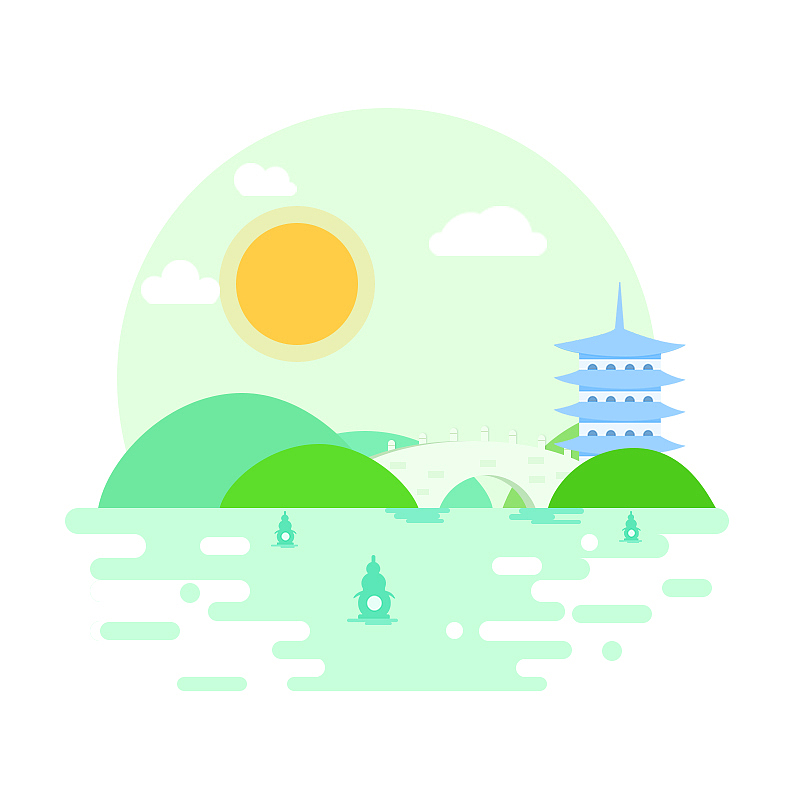 美美的风景画（图ZODg3Nzg3MDQ=） - 其他平面 - 站酷设计师ala北田共原创素材 - 站酷ZCOOL