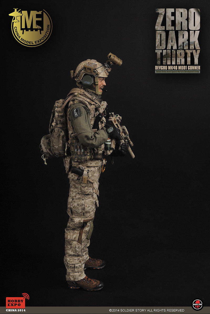 美军DEVGRU- MK46 MOD1机鎗手 -猎杀本拉登（图ZMTExMDE5MjUy） - 手办/模玩 - 站酷设计师SoldierStory原创素材 - 站酷ZCOOL