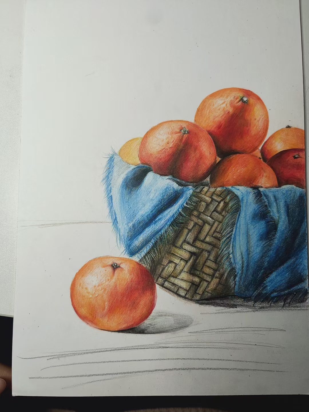 彩鉛橘子（圖ZMjM0MDYyOTQw） - 創(chuàng)作習作 - 站酷設(shè)計師可小萌kiko原創(chuàng)素材 - 站酷ZCOOL