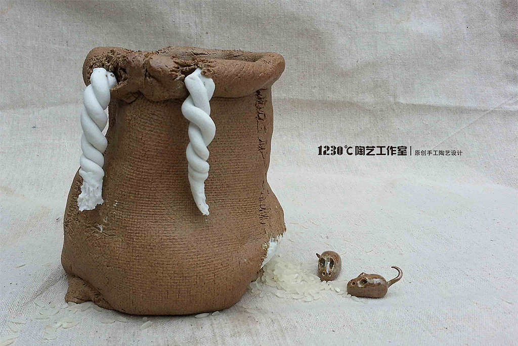 手工陶瓷·花器系列（一）（图ZMjU3MzA2MDg=） - 其他手工艺 - 站酷设计师1230摄氏度原创素材 - 站酷ZCOOL