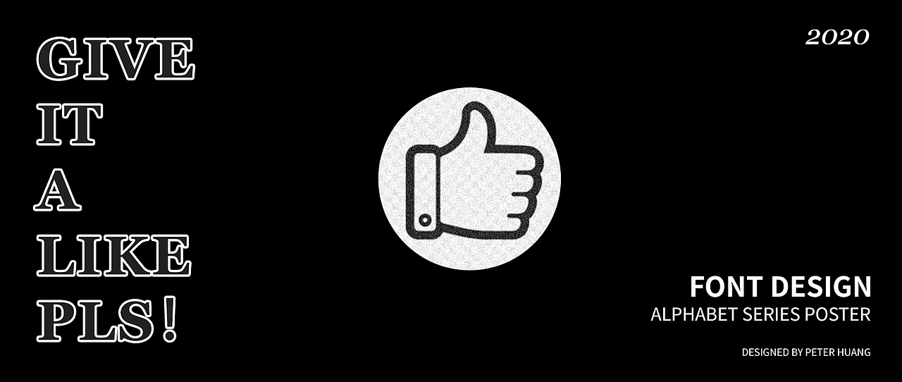 ALPHABET SERIES POSTER-字母海报系列