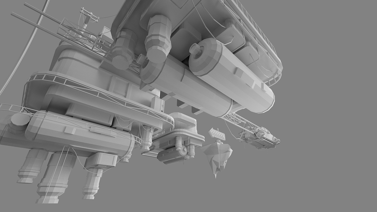 blender建模渲染 科幻太空站（图ZMjg4NDczMTQ0） - 动画/影视 - 站酷设计师Adobe小秦哥原创素材 - 站酷ZCOOL