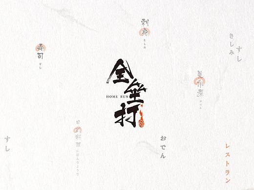 寿司品牌辅助图形