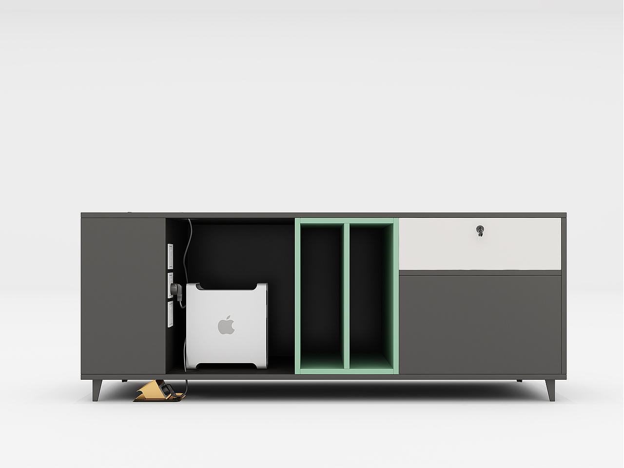 【3dmax/建模/vray渲染--办公桌场景等】