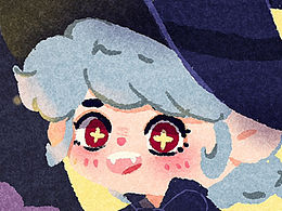 畫畫打卡｜吸血小魔女