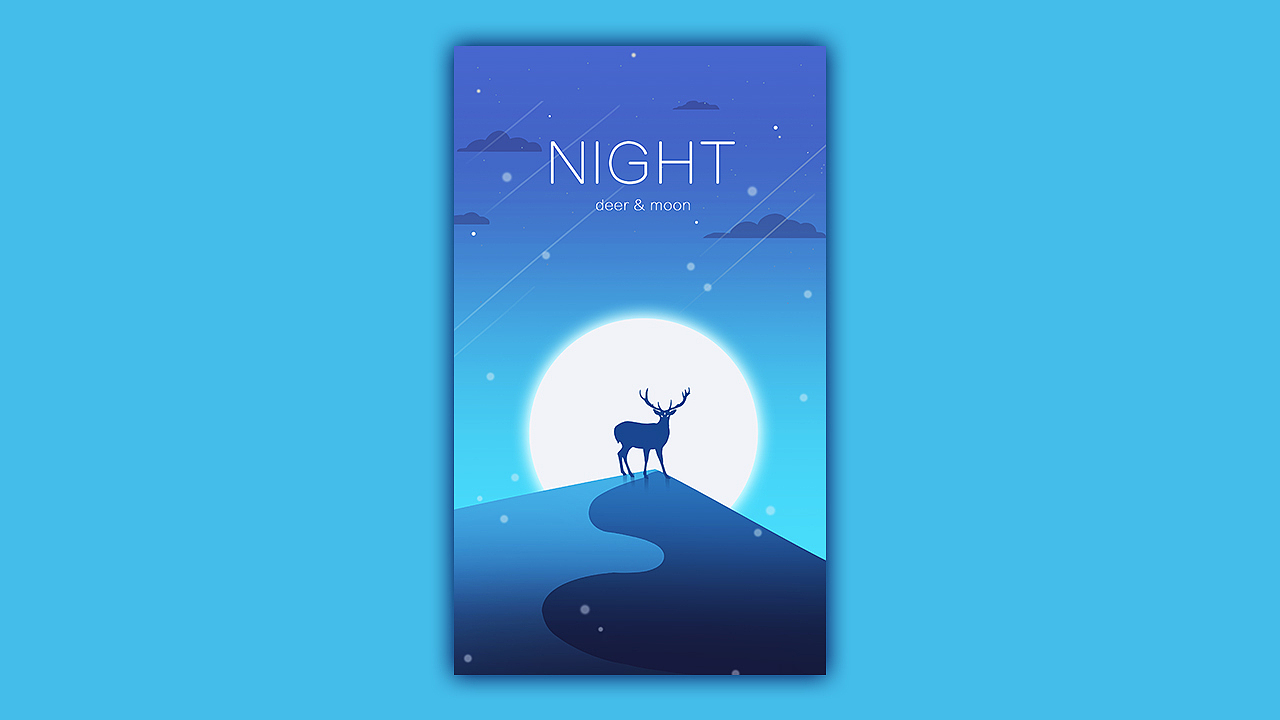 风格尝试之渐变色彩