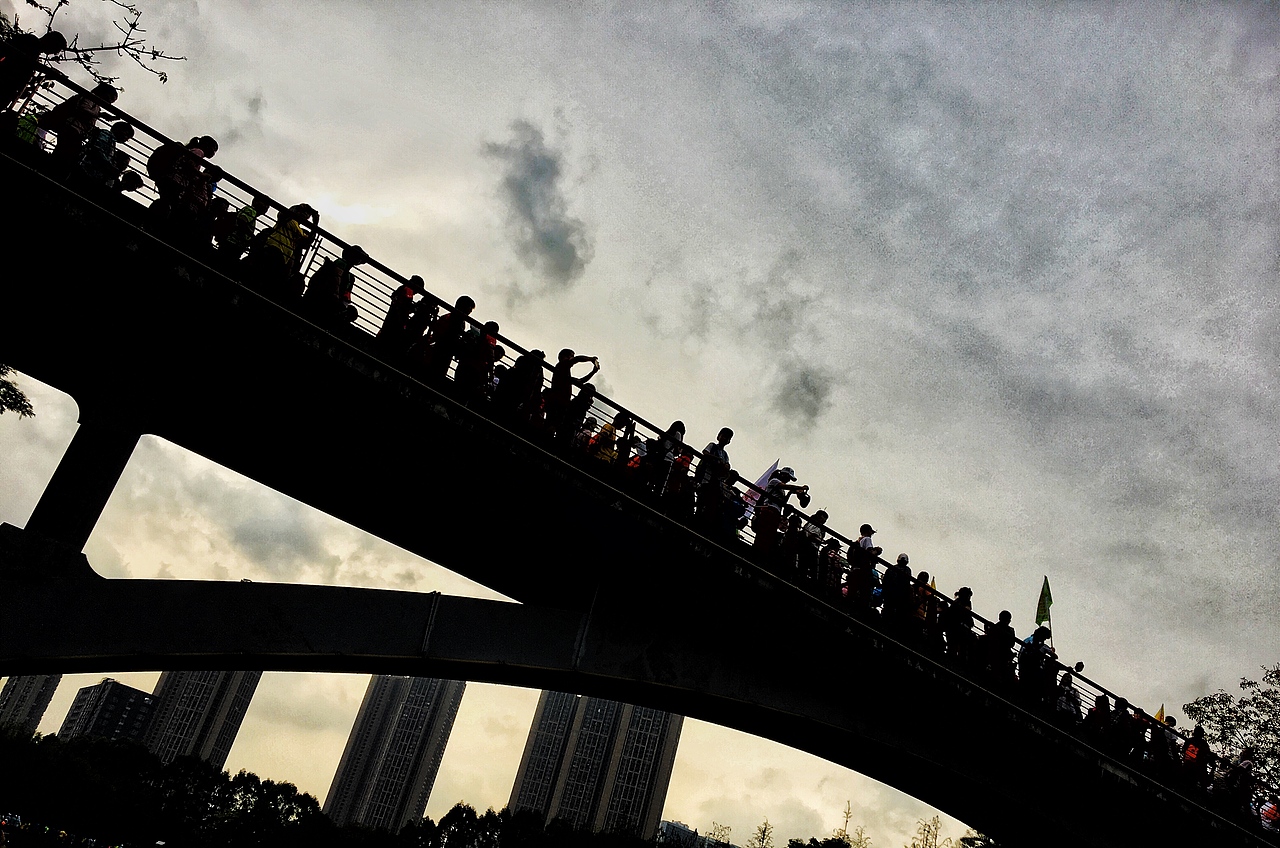 佛山50公里徒步沿途风景