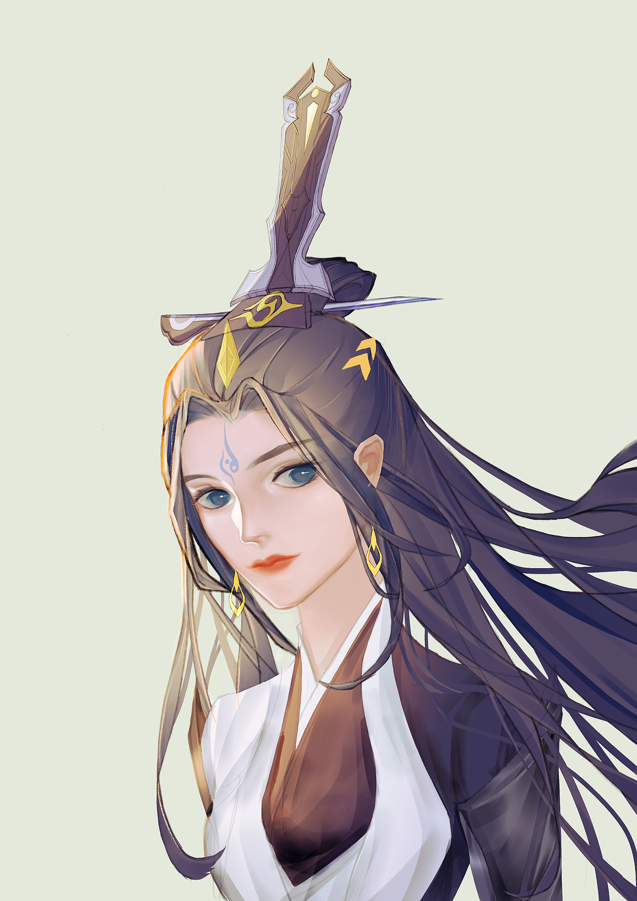 古风插画（图ZMjUyNDY1NDM2） - 创作习作 - 站酷设计师寡二鱼目原创素材 - 站酷ZCOOL