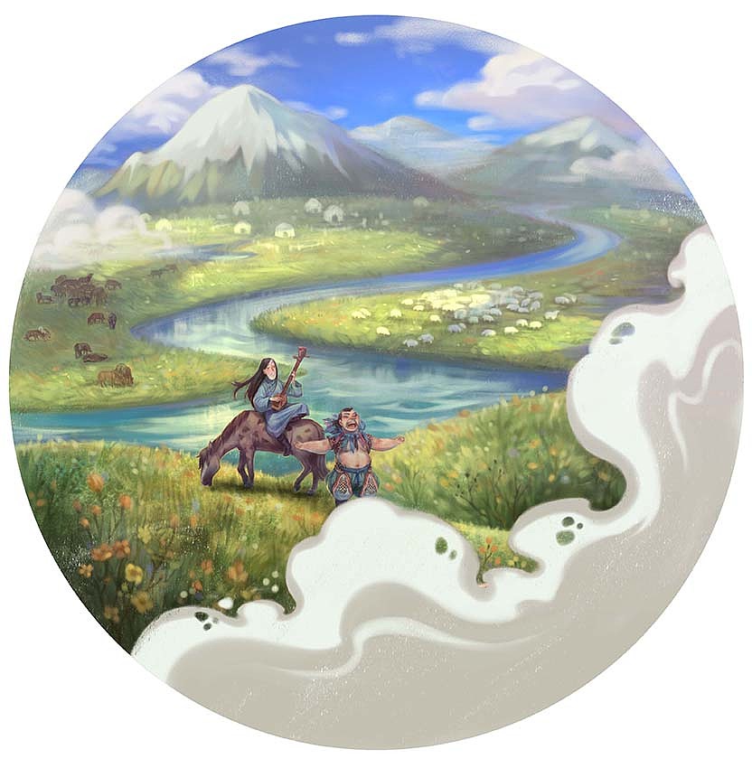 在这薄情的世界，依然深情的活着（图ZNzM0NDkyMTI=） - 儿童插画 - 站酷设计师左近的奇妙世界原创素材 - 站酷ZCOOL