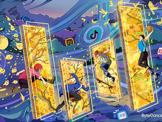 《生命在于跳动》logo创意延展