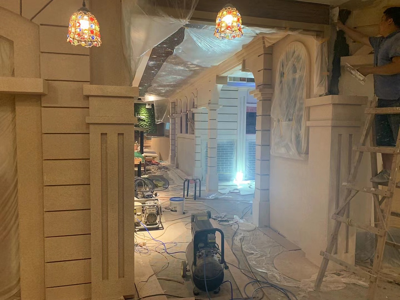 插画师跨专业用手稿造一座城（图ZMjc5MDgxMzM2） - 酒店餐饮设计 - 站酷设计师Arol触底反弹原创素材 - 站酷ZCOOL